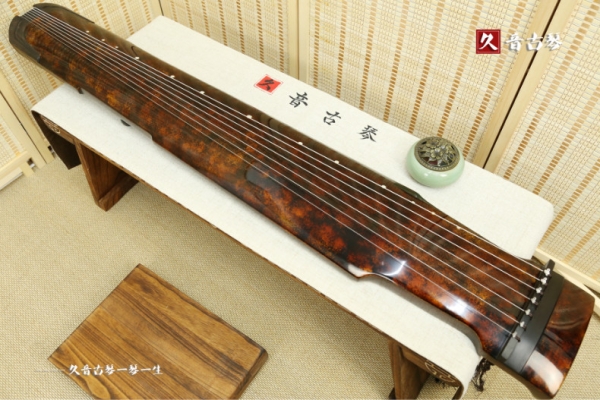 西藏收藏级古琴【犀牛皮纹仲尼式】